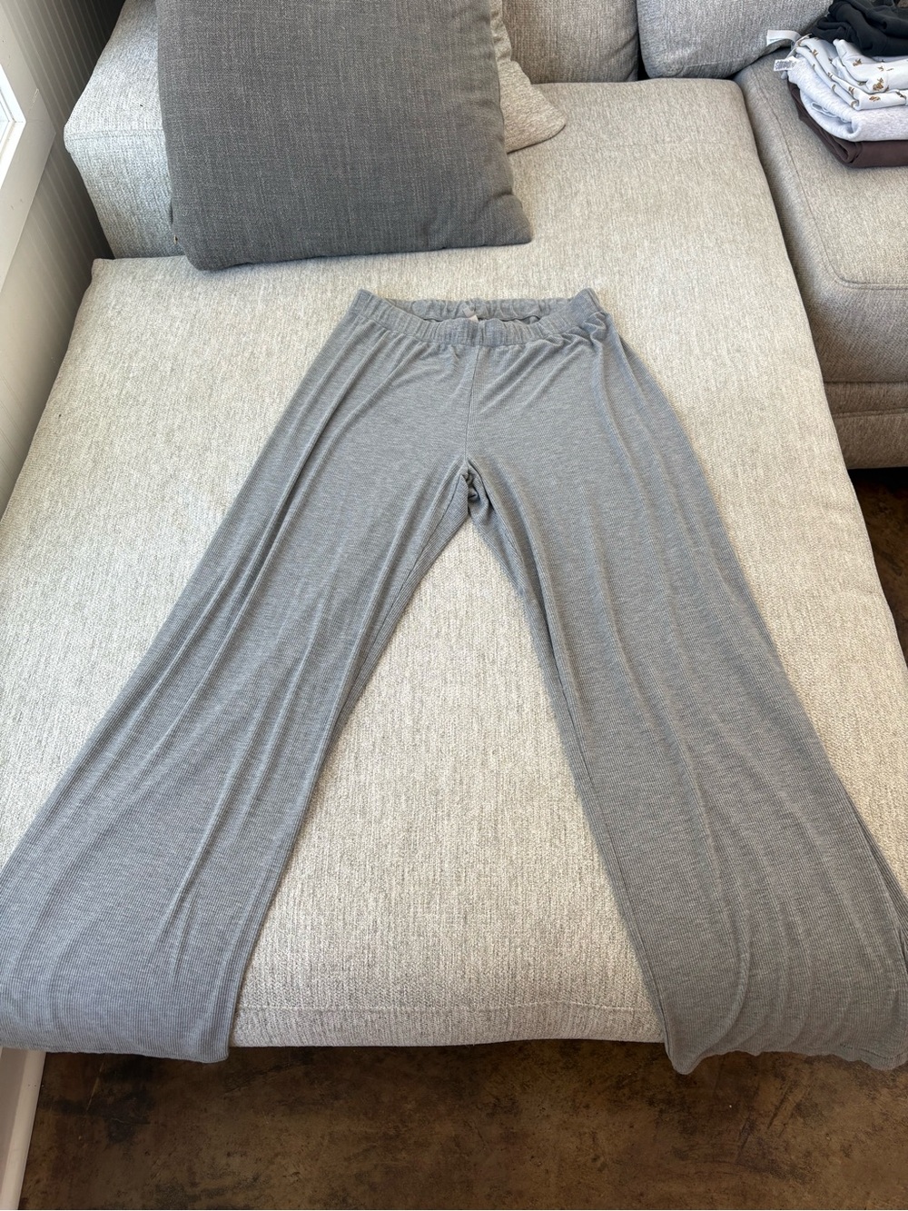 SKIMS Light Gray Modal Lounge Pajama Pants